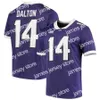 2022 NCAA Custom TCU Horned Frogs College Football Jerseys Taye Barber Jersey 6 Darius Anderson 13 Justin Rogers 33 Sewo Olonilua Alex Delton