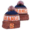 Indiana Hoosiers Bonnets Tricotés Laine Chaud Sport Rayé Sideline USA College Cuffed Pom Beanie Chapeaux Hommes Femmes NCAA Bonnet Bonnets Crâne Chapeau Cousu