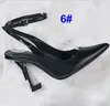 zapatos de diseñador Zapatos sexy de marca Mujer Verano Hebilla Correa Remache Sandalias Tacón alto Punta estrecha Bombas de moda Tacones altos individuales Zapatos de boda