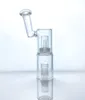 スムーズで豊富な蒸気を生成するための蒸発器用の大型 vapexhale hydratube ガラス水ギセル 1 鳥かご perc (GB-314-B)