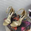 Kutu ve toz çantası ile sıcak topuklular kadın ayakkabı tasarımcısı sandalet kaliteli sandalet topuk yüksekliği ve sandal düz ayakkabı slaytları terlikleri brand01024