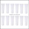 Packing Bottles Office School Business Industrial 10Ml 15Ml 20Ml 30Ml 50Ml 100Ml Clear Empty Refillable Plastic Sample For Shampoo Cleanse