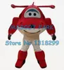 Costume de poupée de mascotte mascotte le costume de mascotte d'avion rouge taille adulte personnage de dessin animé populaire thème d'avion costumes d'anime carnaval fanc