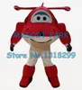 Costume de poupée de mascotte mascotte le costume de mascotte d'avion rouge taille adulte personnage de dessin animé populaire thème d'avion costumes d'anime carnaval fanc