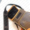 Männer modische Casualdesign Luxus Cross Body Messenger Bags Umhängetaschen Top Spiegel Qualität N40357 Handtasche Geldbörse