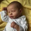 19inch Bebe Doll Reborn Limited Edition Loulou Sleeping born Lifelike Soft Real Touch Cuddly Baby 220505
