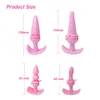 FBHSECL jouets sexy pour hommes femmes produits pour adultes ensemble de prise anale boutique masseur de Prostate bout à bout débutant 4 pièces/ensemble érotique