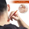 Leosense Red Jasper Manual Acupressure Pen-Trigger Point Massager Tool-Reflexology Pressure Point Massage Tool for Full Body Relaxing Deep Tissue Facial Beauty Bar
