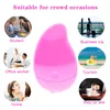 Electric Face Cleanser Brush Massagers Cosmetology Devices Beauty Tools Wash Skin Cleaning Borstes Silikon 220630