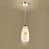 مصابيح قلادة على الطراز الصيني LED Glass Lights Art Deco Hanging Lamp Bar Restaurant Cafe Room Room Decoration Home Lighting Tipturespendant