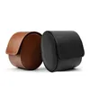 Watch Boxes & Cases Case PU Leather Roll Organizer For Jewelry Storage Detachable Anti-Slide Cushion Black & Brown 1 SlotWatch