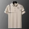 10a créatrice de mode Vêtements pour hommes rayés Polo