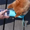 Bouteille d'eau pour chien, distributeur d'eau portable étanche pour chiot avec mangeoire à boire pour animaux de compagnie, voyage en plein air