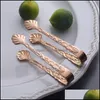 Gold Sier Rvs Ice Tong Sugar Clip Keuken Bar Tool Drop Levering 2021 Andere gereedschappen Keuken Dineren Thuis Garden BRDJP