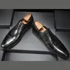 Kleid Schuhe Männer Leder Business Anzug Marke Schnürsenkel Echtes Schwarz Hochzeit Herren Phenkang 2022 Kleid