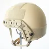 Шалереальное NIJ Уровень IIIA Баллистический арамид Кевлар защитный быстрый шлем с ядра баллистического тактического шлема с тестовым Rep5623209