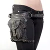 Vintage Steampunk Bag a vapor punk retro rock gótico retro saco gótico cinto de ombro pacotes de estilo vitoriano homens homens de perna 201118