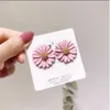 Nette Metall Blume Stud Ohrringe Für Frauen Mädchen Mode Süße Ohrring Femme Brinco Sommer Schmuck Party Geschenke GC1275