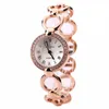 Wristwatches Brand Rose Gold Luxury Women Dress Watches Girls Quartz Watch Bracelet Ladies Fashion Crystal Wristwatch WatchWristwatches