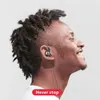 HIFI Subwoofer Wired Hörlurar in-Ear hörlurar med mikrofon och avlägsna stereo 3,5 mm headset Earbuds Musikörlurar för iPhone Samsung Huawei LG Alla smartphones