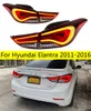 AutoTail Light For Hyundai Elantra 20 11-20 16 Taillights LED DRL Running Lights Fog Lights Angel Eyes Rear Lamp