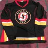 CEUF 2020 Stockton Heat Hockey Jersey Hockey Jersey Borderyer Stitched Personalize qualquer número e nomes Jerseys