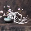 3M Artificial Flower Fake Plants Tree Rattan Cherry Branches Wall Hanging Trunk Flexible Vines For Home Wedding Garden DIY Decor6521557