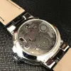 2022 Herrenuhr 6312 Tourbillon Roségoldenes Zifferblatt Automatikwerk Lederarmband Herrenarmbanduhr 44 mm