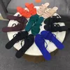 فاخر جديد امرأة مصممة امرأة أحذية سلسلة تصميم Slippers صندل PVC شرائح الهلام سلسلة سلسلة D'ANCRE عالية الجودة شاطئ FLIP