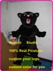 Siyah Panter Leopar Jaguar Puma Maskot Kostüm Özel Fantezi Kostüm Anime Kitleri Mascotte Fantezi Elbise Karnaval 40015