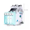 Multi-Functional Beauty Equipment 6 in 1 bio rf hammer hydro microdermabrasion water dermabrasion spa facial skin pore cleaning machine
