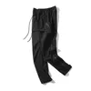 Undermycar Multi Pocket Pressure Glue Side Zipper High Arcade Can American Vibe Style Loose Pants Men's Autumn