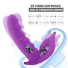 NXY Vibrateurs Portable Femelle Clitoris Stimulateur Télécommande Swing Gode Culotte Vagin G-Spot Adulte Sex Toys 220427