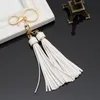 Keychains hängande rep Silk Tassel Fringe för DIY Key Chain Earring Hooks Pendant Jewelry Making Finding Supplies Tillbehör Emel22