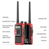 Röd BaoFeng UV S9 Plus kraftfull 8W 10W långdistans 50km Walkie Talkie Transceiver Uppgradering av UV 5R Bärbar CB Radio 220812