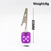 Dry Herb Tobacco Preroll Cigarette Smoking Fixed Holder Clamp Tongs Dice Bracket Clip Support Stand