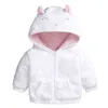 Winter Baby Kids Jackets For Boy Jacket Cashmere Hoodie Warm Thick Outfit Toddler Girls Snowsuit Spring Newborn Children Jacket J220718
