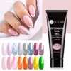 Nxy Nail Gel 15 мл Acrylic быстрые удлинитель строительства Польский розовый чистый жесткий желе впитается для S 0328