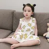 Toddler Onesie Pajamas Baby Girl Sleeveless Cotton Sleepwear Child Boy 16T Summer Night Warm Abdomen Homewear Kids Jumpsuits 22059591815