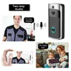 Smart Home Video Doorbell WiFi Camera Wireless Call Intercom Two Way O For Door Bell Ring For Phone Home Security Cameras W2203161015974