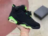 Jumpman Electric Green 6 6S Mens High Casual Basketball Shoes Midnight Navy University Blue Georgetown Bordeaux Carmine DMP Oreo Black Infrared Trainer Sneaker