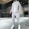 Winstand Couples Spring Sports Suits Пары быстрые спортивную одежду мужские и женские модные тренд -тренд набор Black White 220815