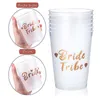 Party Decoration 2/4/6Pcs Bride Tribe To Be Cup For Bridal Shower Wedding Bachelorette Hen Bridesmaid Gift