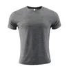 lu9138 shortsleeved men039s quickdrying clothes summer casual tops Europe and the United States Amazon running fitness cloth8586458