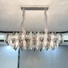 Lâmpadas pendentes Light Luxury Crystal Candelier Sala de estar Farol simples Atmosfera Lâmpada de quarto Led Led Dining Pós-moderno Ponto de ponta de ponta