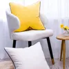 Cushion/Decorative Pillow Light Luxury Simple Solid Cover Cotton Linen Plain Pillowcases Decorative Living Room Cushion Covers For Sofa Home