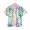 Tasarımcı Erkekler Iş Gömlek Bahar ve Beraberlik Yaz Moda Rahat Tshirt Sokak Hip-Hop Man Gömlek Baskı Desen Unisex Erkek Elbise Gömlek M-3XL # 06