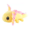 2022New bonito dos desenhos animados salamandra boneca Axolotl brinquedo de pelúcia mexicano hexagonal dinossauro boneca fantoche UPS ou DHL7150757