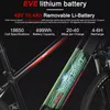 EU LAGER Samebike MY275 Elcykel 48V 10,4AH Litiumbatteri Ebike 500W 27,5 Inch Big Tire Mountain Electric Bikes