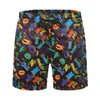 Diseñador de pantalones cortos de moda de verano Basco de secado rápido Impresión de trajes de baño Pantalones de playa Men Shorts de baño Tamaño de Asia